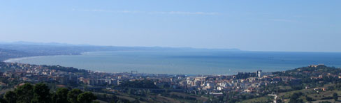 Panorama del porto di Ancona